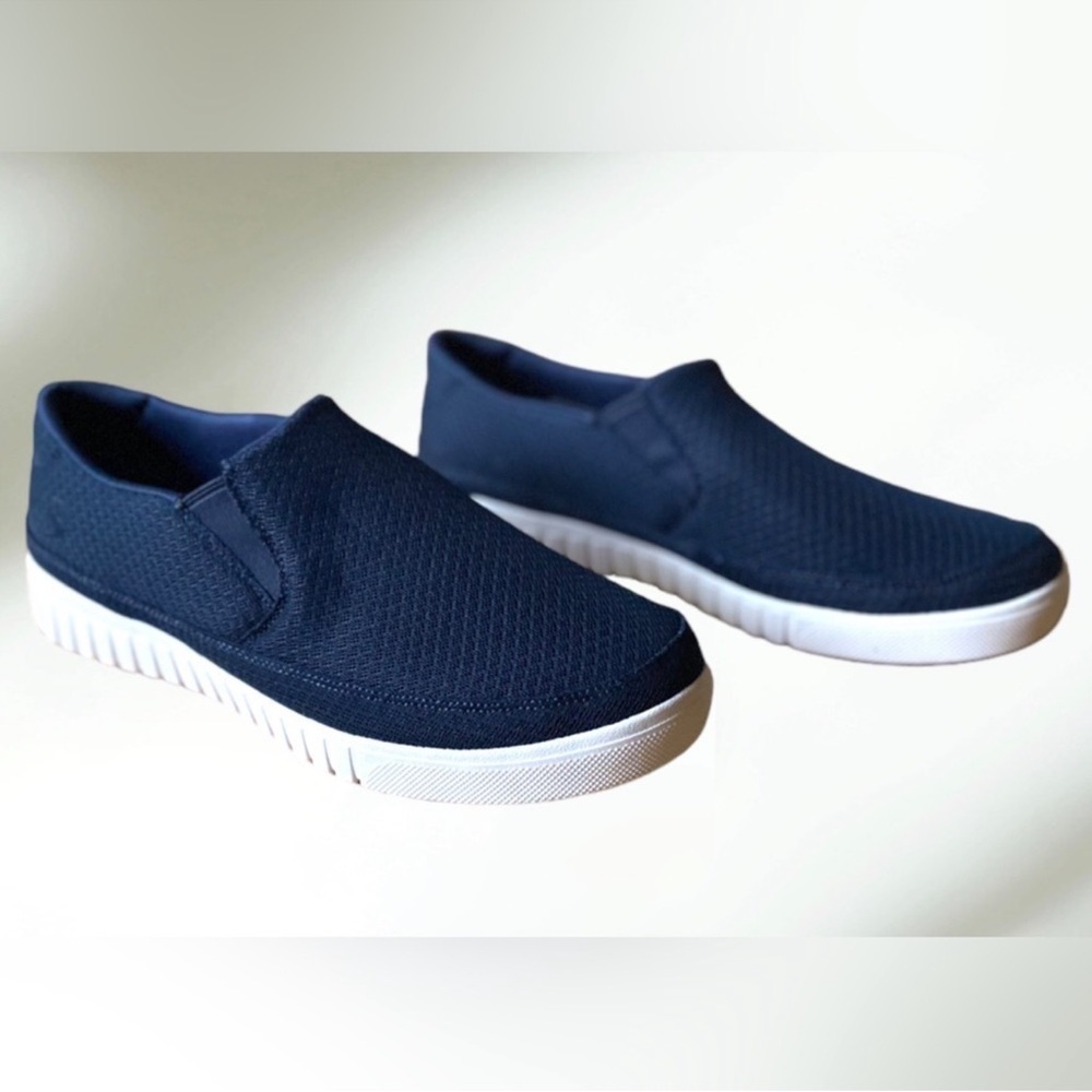 Skechers Dark Blue Men's Slip-On Shoes